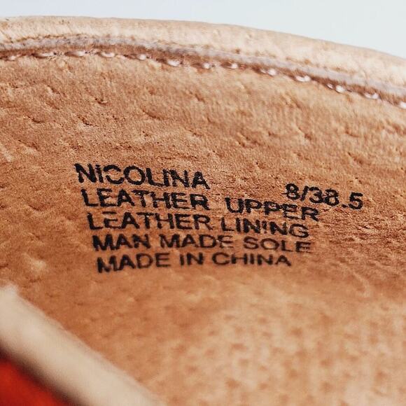 Miz Mooz Nicolina Block Heels Ankle Strap 8 Retro Comfort Leather Shoes 40s Fall - Picture 4 of 14